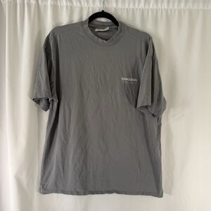 Vanquish Fitness T Shirt Men's Medium Grey Crew Neck Short Sleeve Pullover